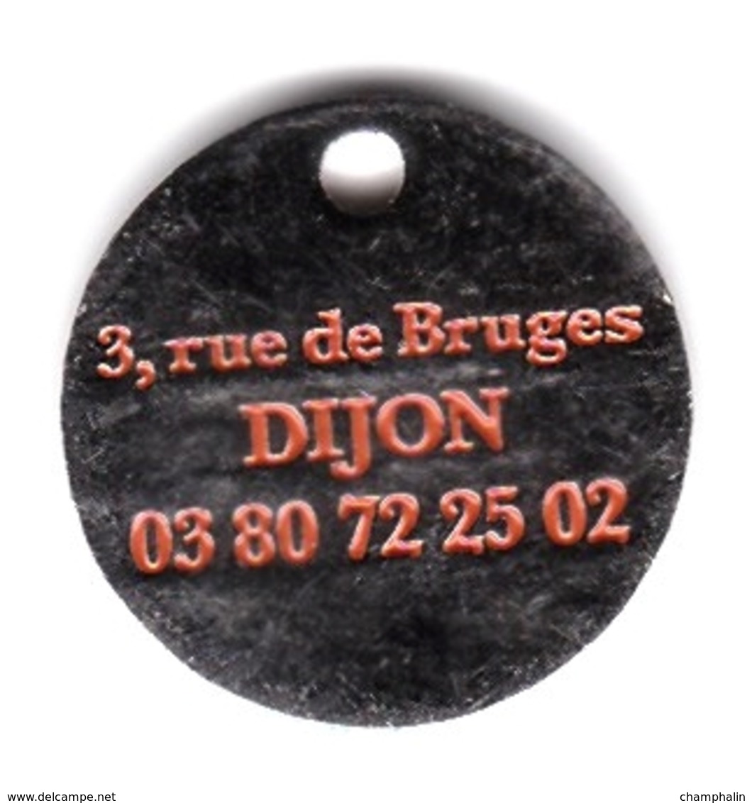 Jeton De Caddie En Métal - Cheminées Philippe à Dijon (21) - Trolley Token/Shopping Trolley Chip