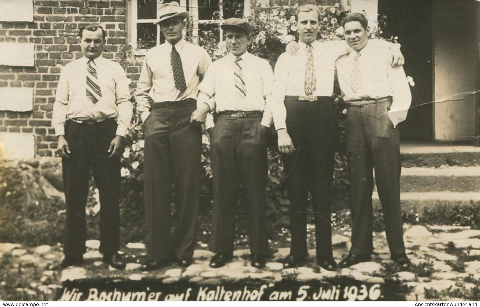 004497  Wir Bochumer Auf "Kaltenhof" Am 5. Juli 1936 - Bad Schwartau