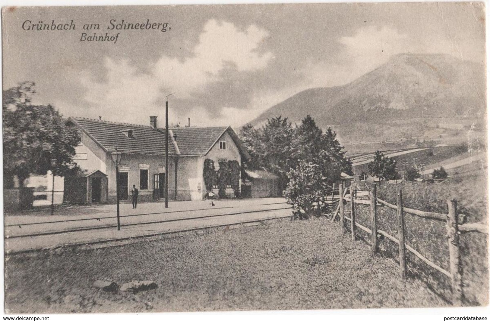 Grünbach Am Schneeberg Bahnhof - & Railway Station - Sonstige & Ohne Zuordnung