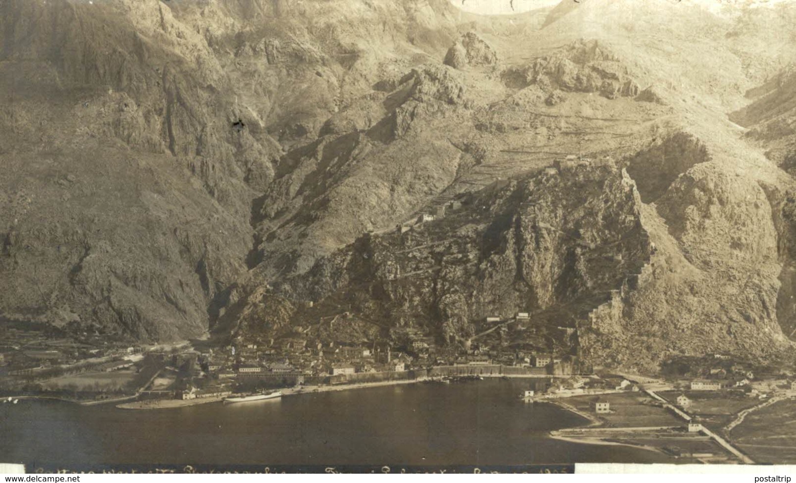 RPPC  CATTARO REAL PHOTO  MONTENEGRO - Montenegro