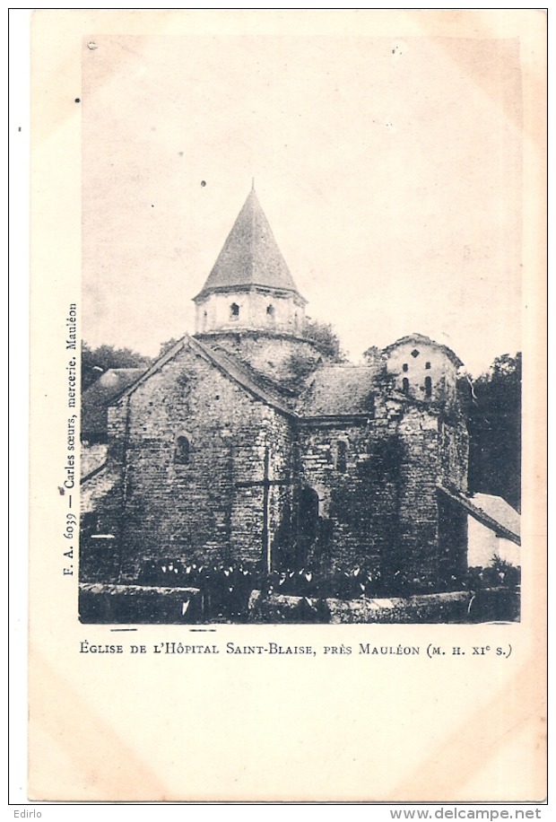 *** 64  ***  église De L'hopital Saint Blaise Précurseur Neuf Excellent état - Altri & Non Classificati