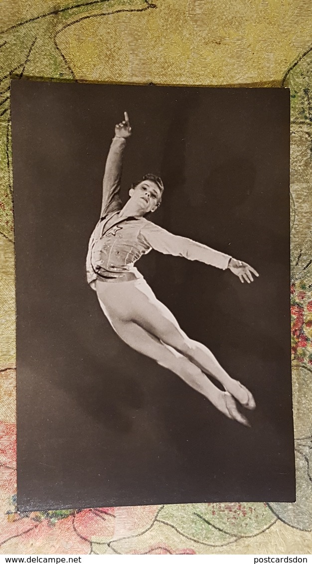 Panov In Cinderella (ballet) By Prokofiev 1964  Postcard - Danse