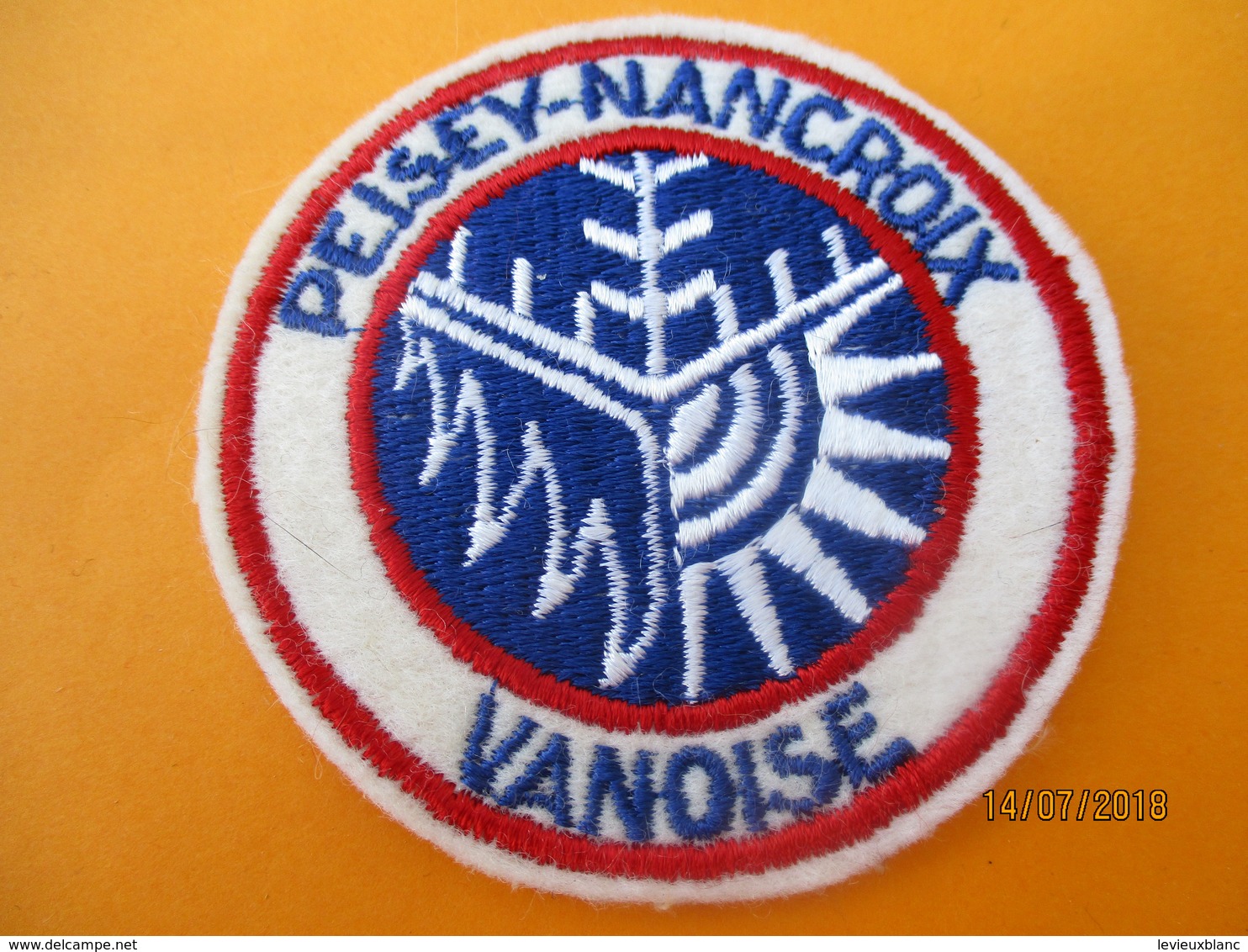 Ecusson Tissu Ancien à Coudre/ Station PESEY NANCROIX/ Vanoise/  SAVOIE/ Années 70 - 80       ET221 - Patches