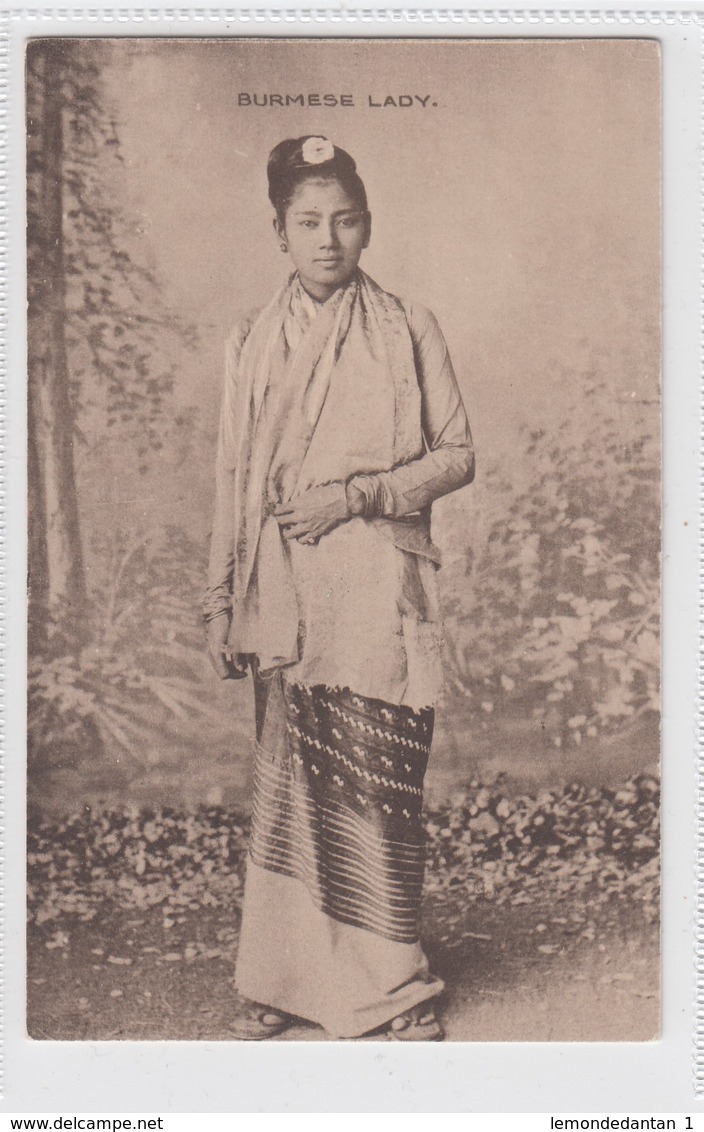 Burmese Lady - Myanmar (Burma)