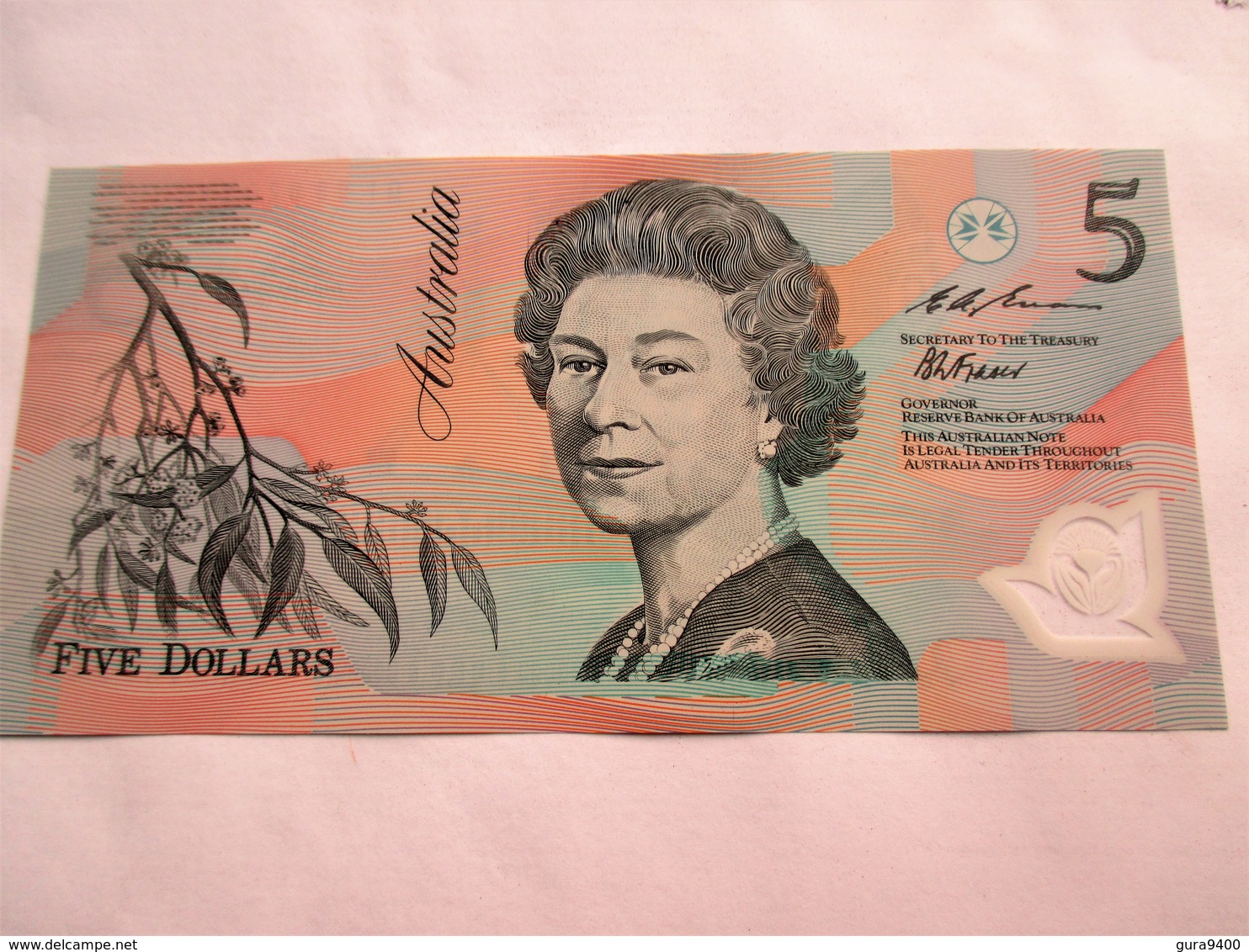 Australië 5 Dollars  1992 - 1992-2001 (polymer Notes)