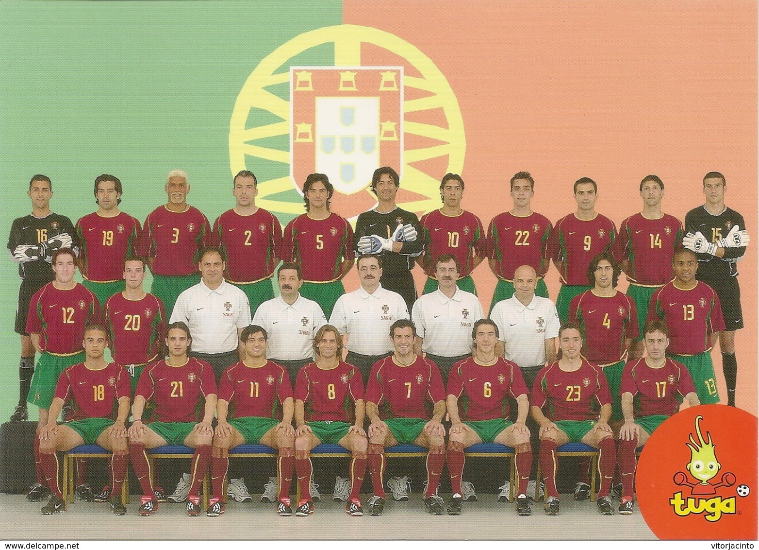 Entier Postaux - Portuguese Team "TUGA" - Força Portugal To South Korea / Japan 2002 - Portugal - 2002 – South Korea / Japan