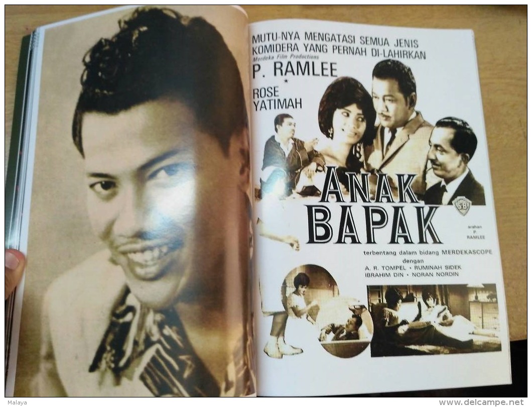 Biography P Ramlee Saloma Filmstar Picture Malaya Singapore malaysia Book ramlee malay language