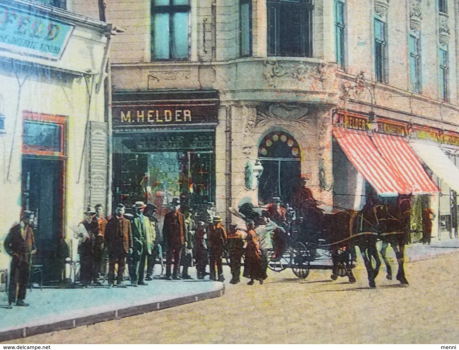 Romania Roumanie - GALATI - 1914 Casa Helder - Strada Domneasca - Shop Front - Romania