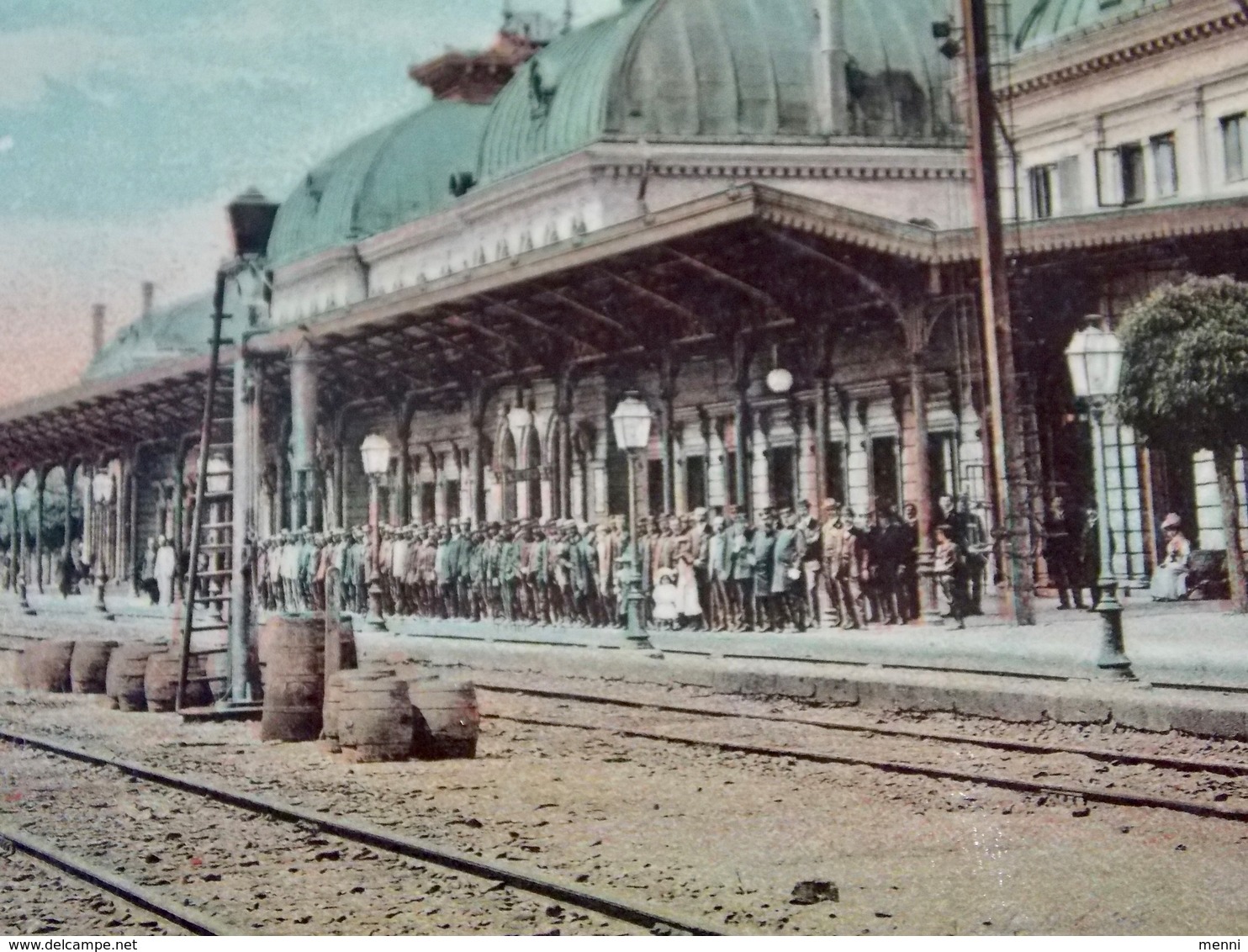 Romania Roumanie - PLOESTI - 1908 Waiting For The Train - Gara - Railway Station - Roemenië