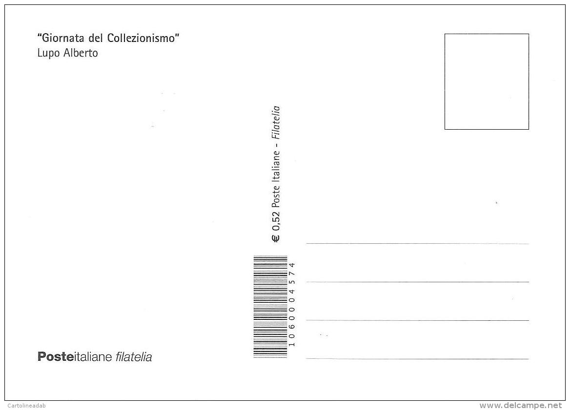 [MD2042] CPM - LUPO ALBERTO - GIORNATA DEL COLLEZIONISMO POSTE ITALIANE FUMETTI - CON ANNULLO 23.10.2009 - NV - Comics