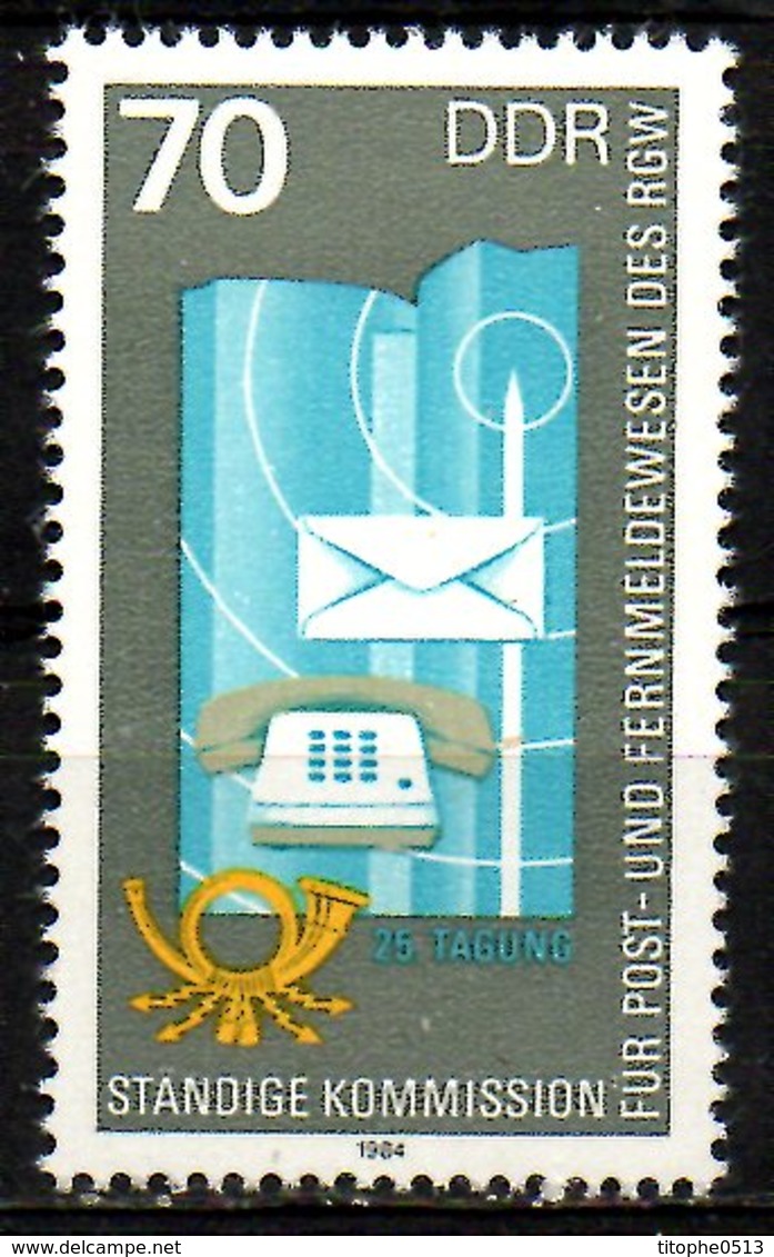 RDA. N°2505 De 1984. Téléphone. - Telecom