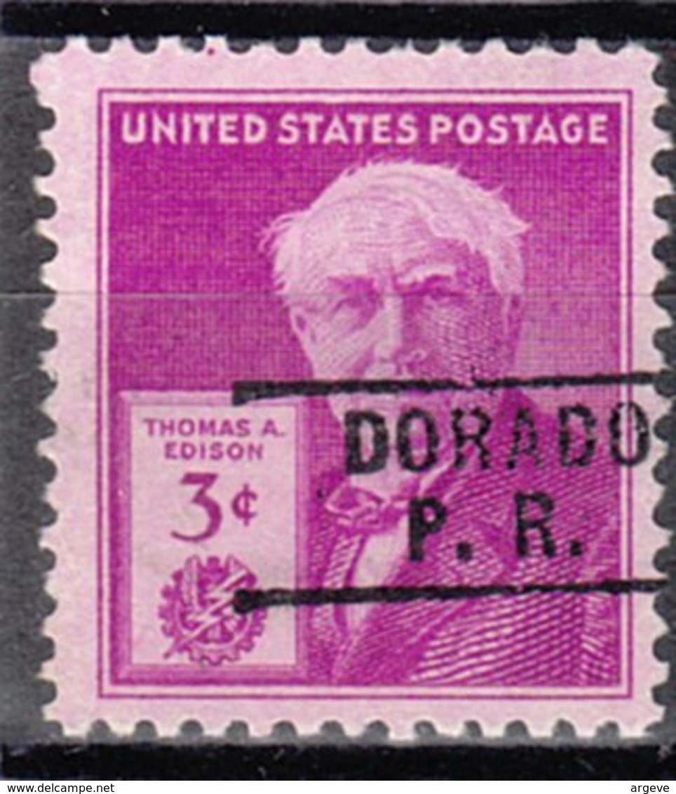 USA Precancel Vorausentwertung Preo, Locals Territories, PR Dorado 745 - Precancels