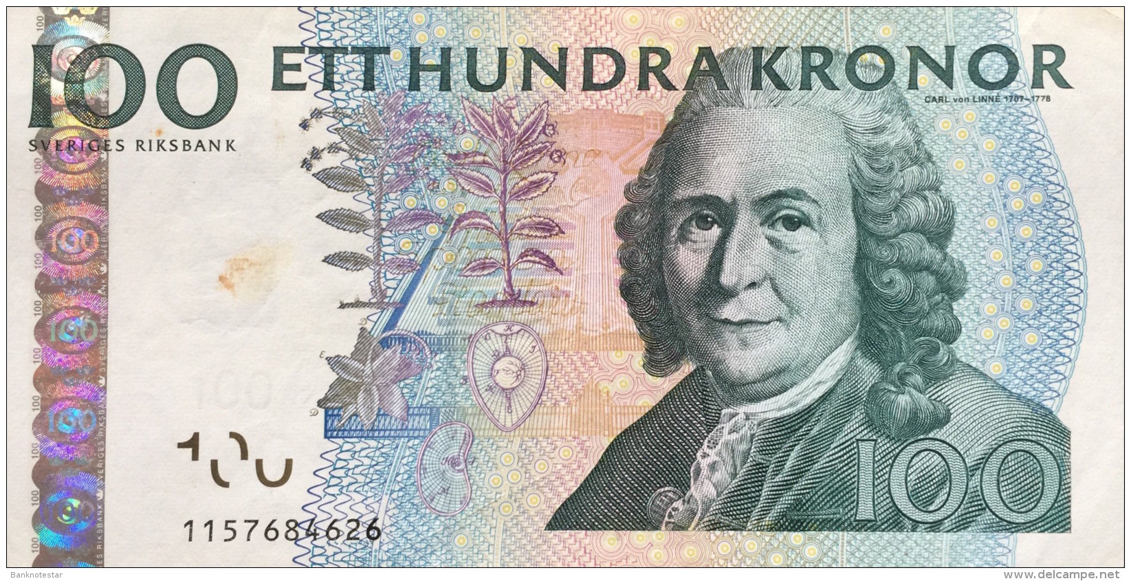 Sweden 100 Kronor, P-65a (2001) Very Fine - Suède