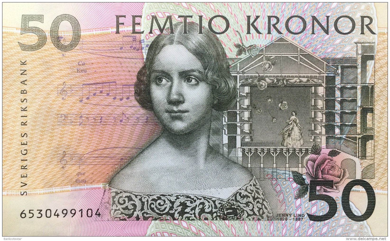 Sweden 50 Kronor, P-62a (1996) AU - Sweden