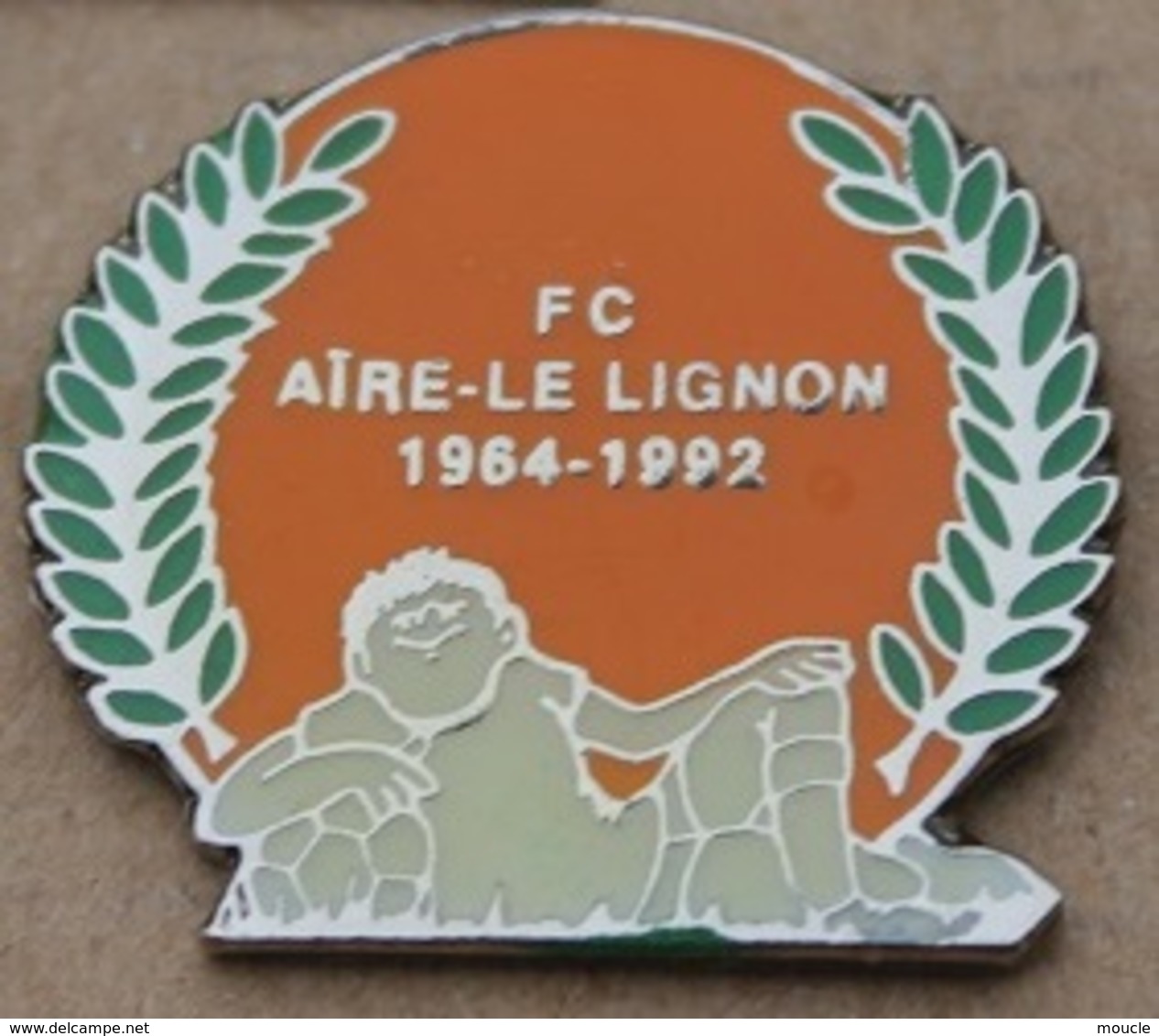 FC AÏRE-LE-LIGNON 1964 / 1992 - GENEVE - VERNIER - SUISSE - FOOTBALL- FOOT - SOCCER TEAM - CALCIO-FUSSBALL-LAURIERS-(20) - Fútbol