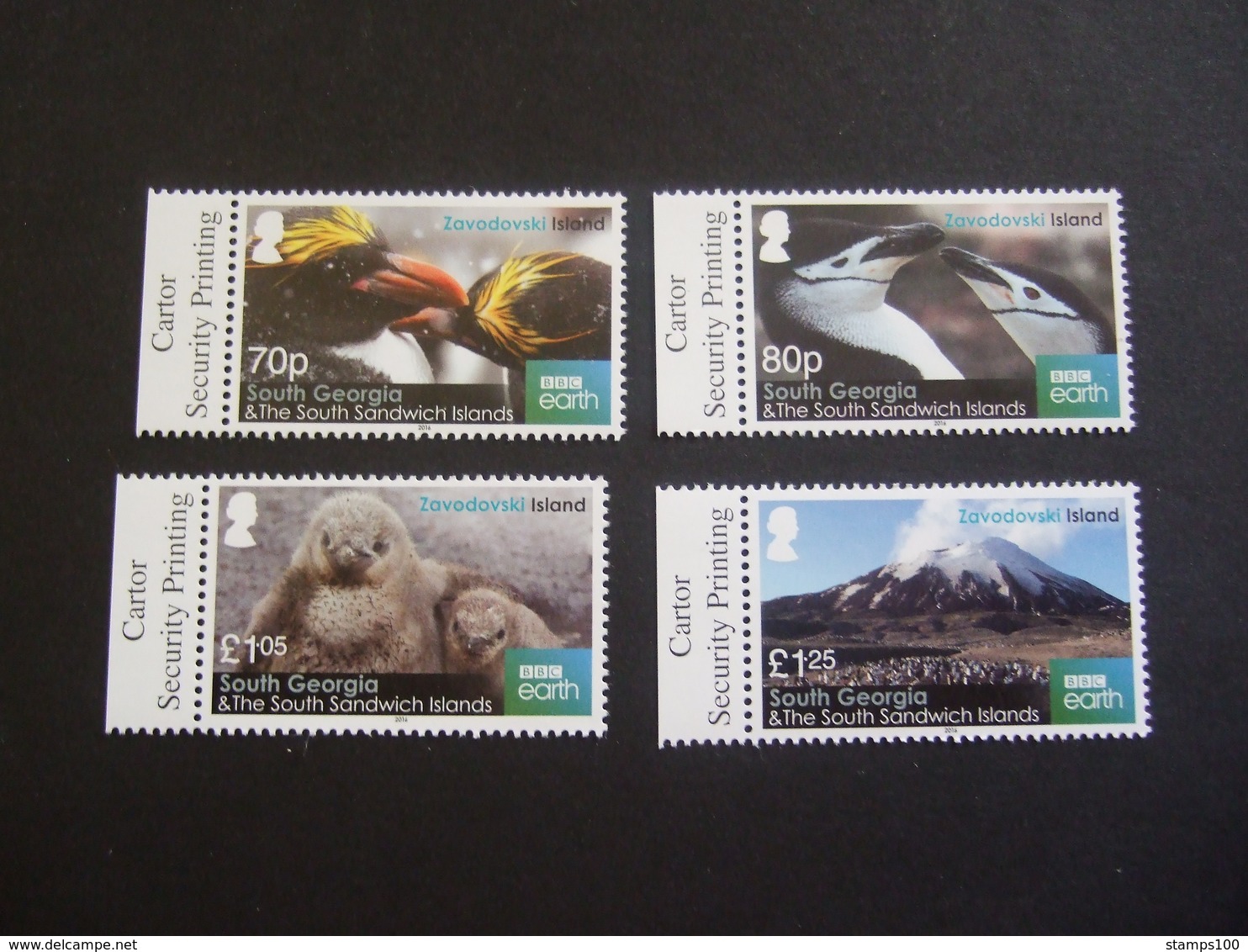 SOUTH GEORGIA  2016 FLORA AND FAUNA OF ZAVODOVSKI ISLAND MNH  ** (S19-350) - South Georgia