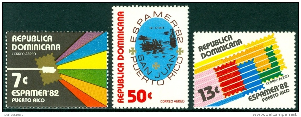 DOMINICAN REPUBLIC 1982 ESPAMER PHILATELIC EXPO** (MNH) - Dominican Republic