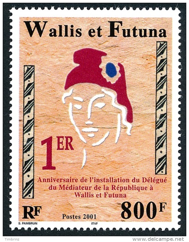 WALLIS ET FUTUNA Année complète 2001 + BF - Yv. 548 à 564 ** MNH  - 21 timbres  ..Réf.W&amp;F22013