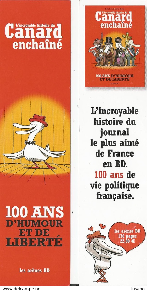 Marque-pages Le Canard Enchaîné En BD - Marque-Pages