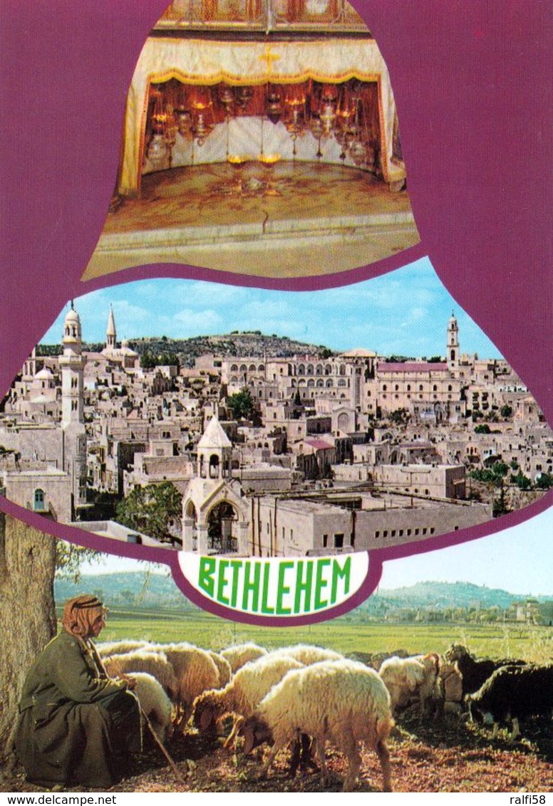 1 AK Palästina * Ansichten Von Bethlehem - Blick Auf Die Stadt - Die Geburtsgrotte - Ein Schäfer * - Palestina
