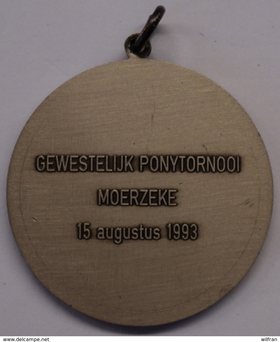 3210 Vz Landelijke Rijverenigingen (LRV) - Kz Gewestelijk Ponytornooi Moerzeke 15 Augustus 1993 - Jetons De Communes