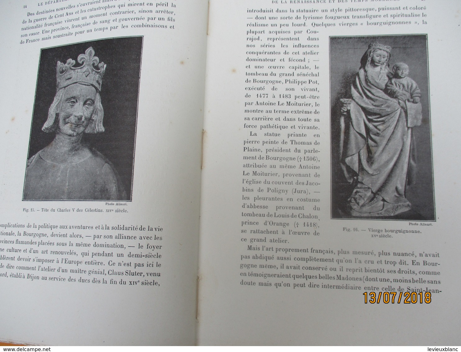 Livre/ Le Musée du LOUVRE/Sculptures du Moyen-Age, de la Renaissance et des temps modernes/A.Michel/1923 LIV144