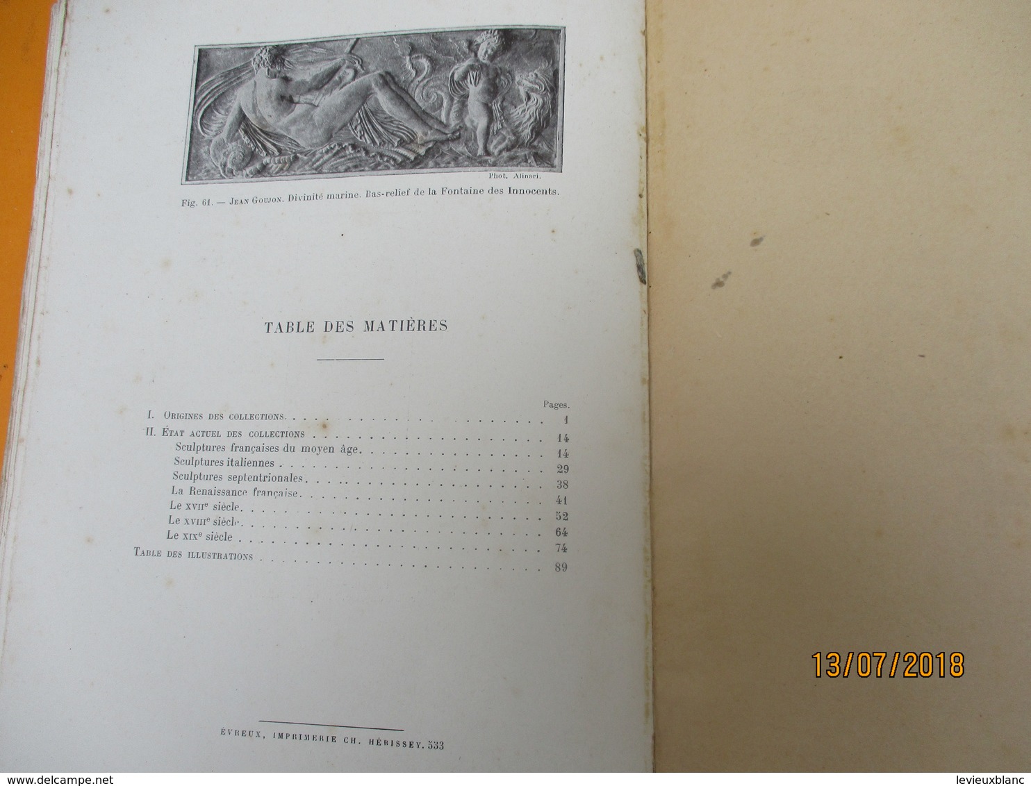 Livre/ Le Musée du LOUVRE/Sculptures du Moyen-Age, de la Renaissance et des temps modernes/A.Michel/1923 LIV144