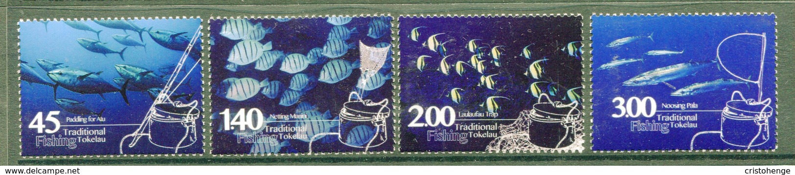 Tokelau 2015 Traditional Tokealu Fishing Set MNH (SG 482-485) - Tokelau