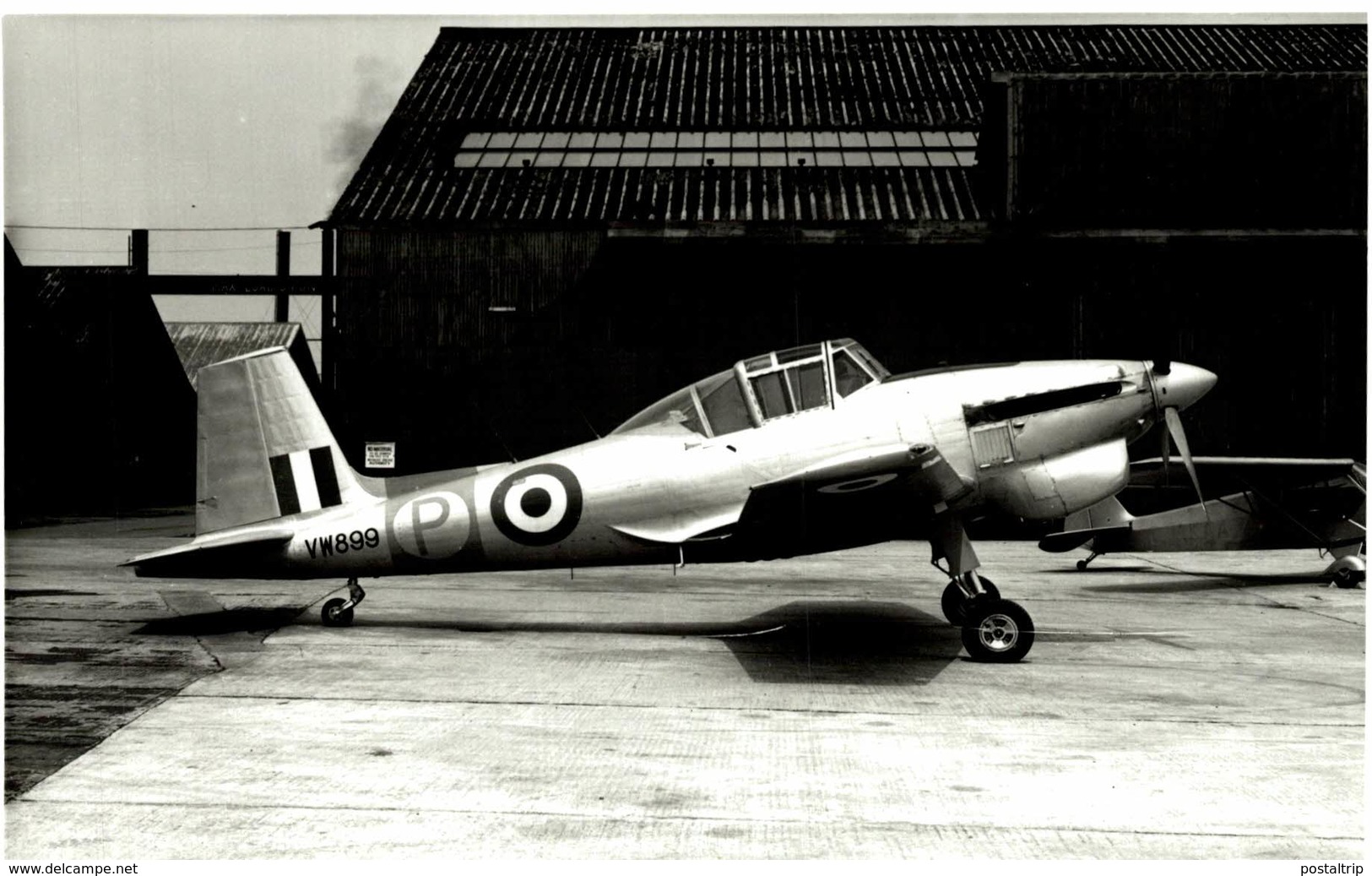 BOULTON PAUL BALLIOL    T2    ++   15 * 11 CM - Aviación