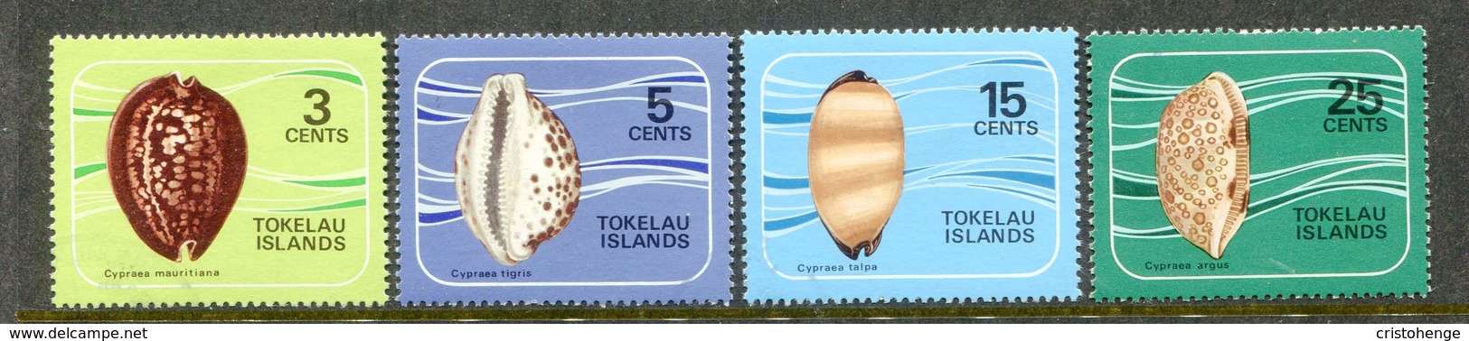 Tokelau 1974 Shells Set Used (SG 41-44) - Tokelau