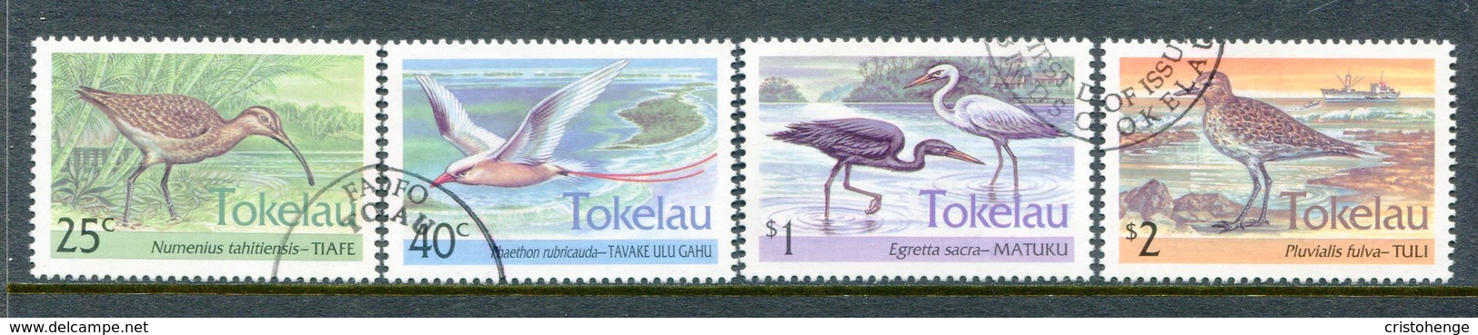 Tokelau 1993 Birds Set Used (SG 201-204) - Tokelau