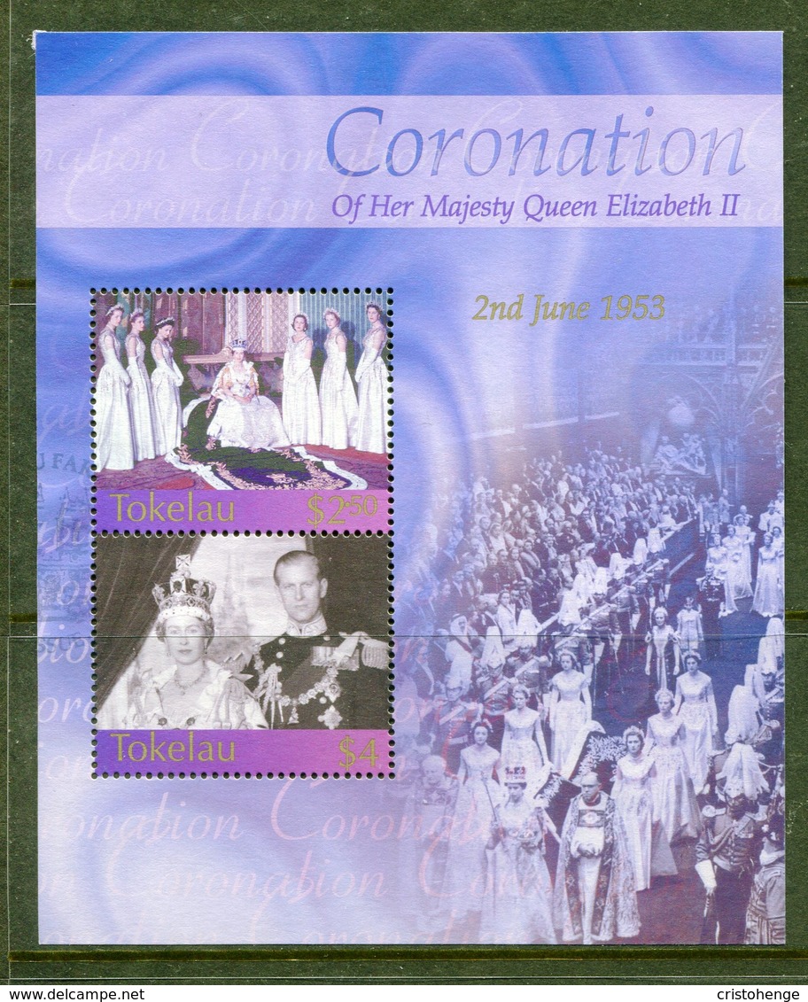 Tokelau 2003 50th Anniversary Of Coronation MS Used (SG MS350) - Tokelau