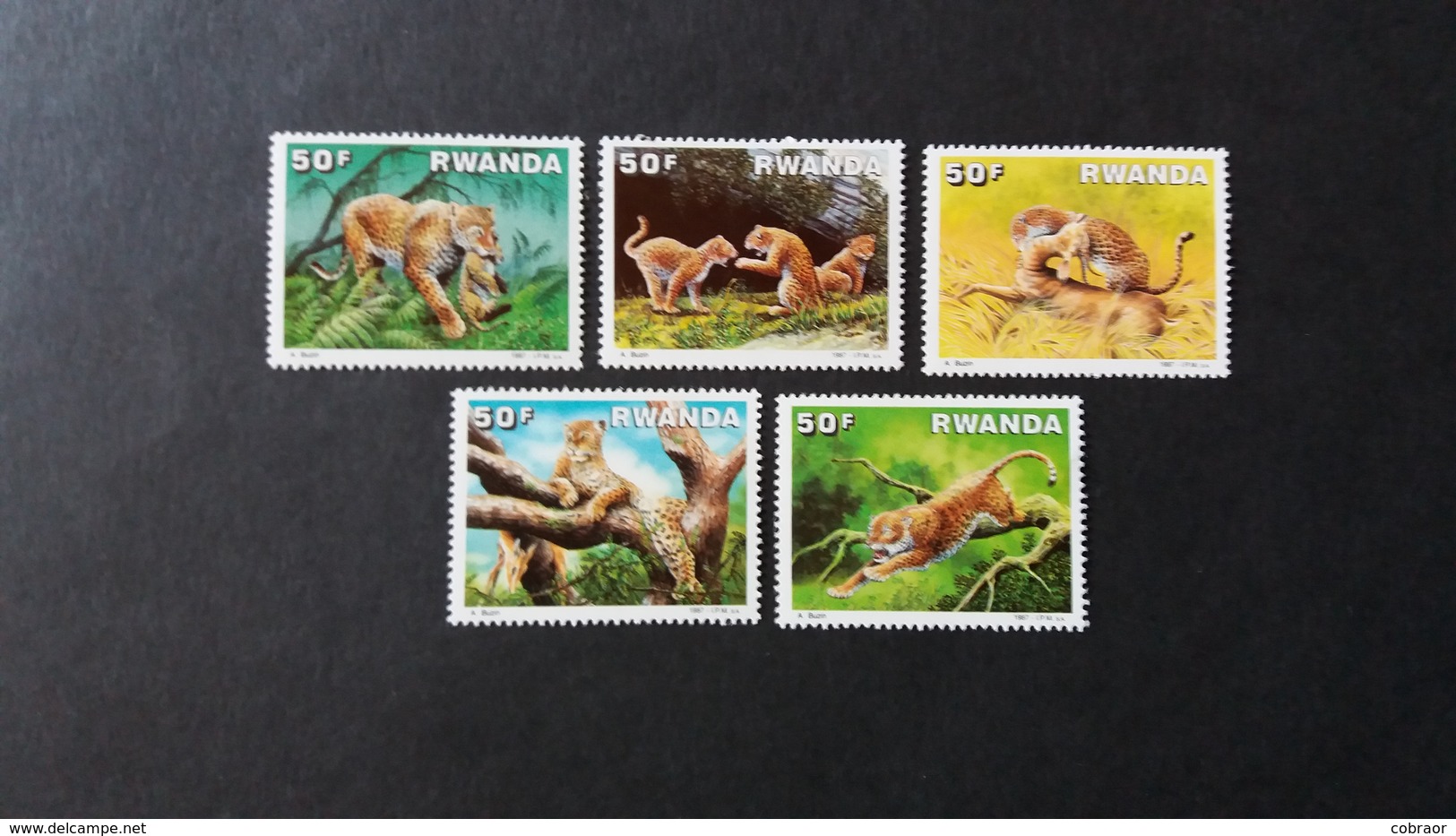 BUZIN - Rwanda : Timbres Numéro 1310/14 état Neuf - Neufs