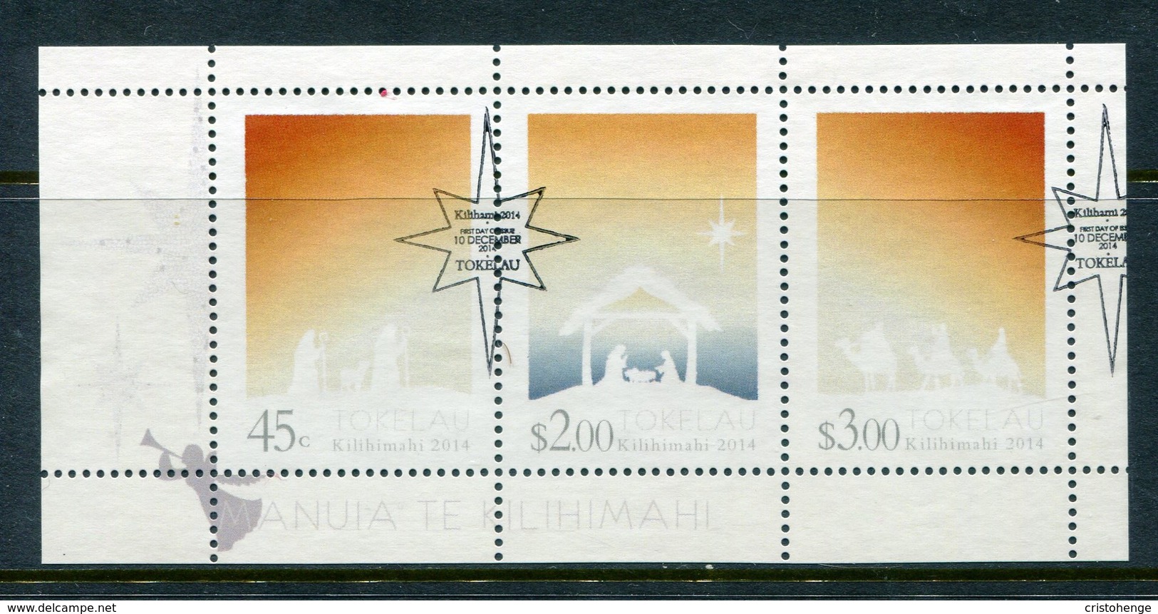 Tokelau 2014 Christmas MS Used (SG MS481) - Tokelau