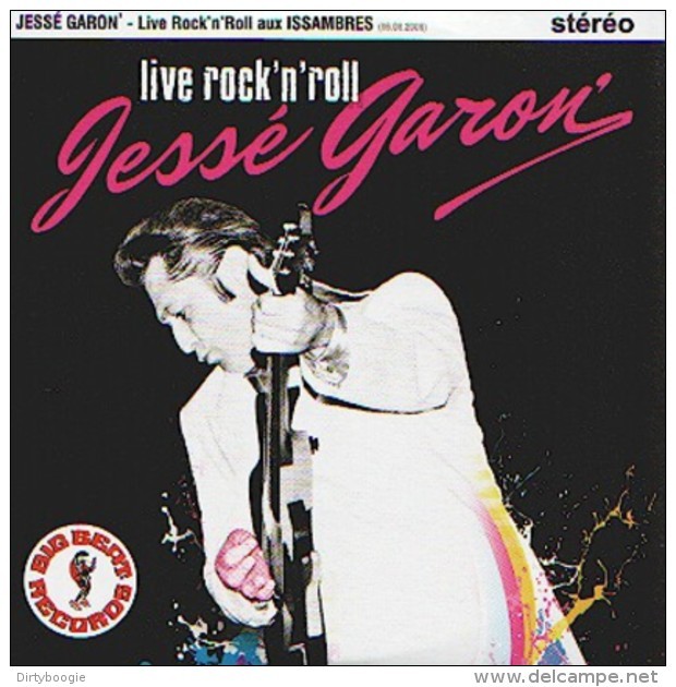 Jesse GARON - Live Rock'n'roll Aux Issambres - LP + CD - BIG BEAT RECORDS - BOURVIL - Jerry Lee LEWIS - Rock