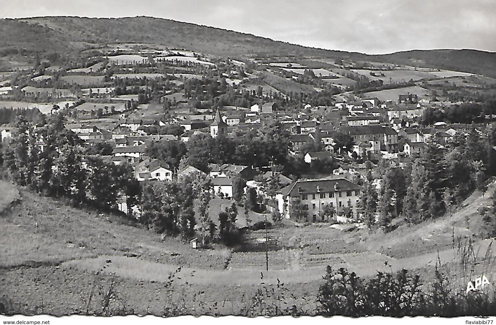 LACAUNE-LES-BAINS - ( 81 ) - Vue Générale  - ( C.P.S.M.-Pt-Ft-) - Montredon Labessonie