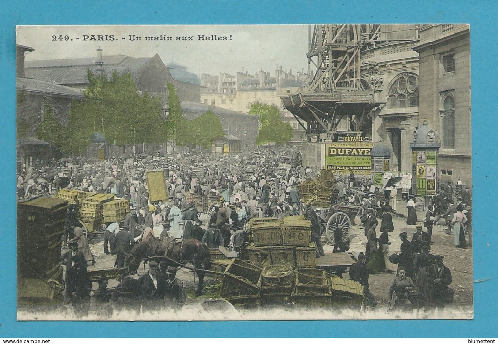 CPA 249 - Un Matin Aux Halles Centrales PARIS 1er - Distretto: 01