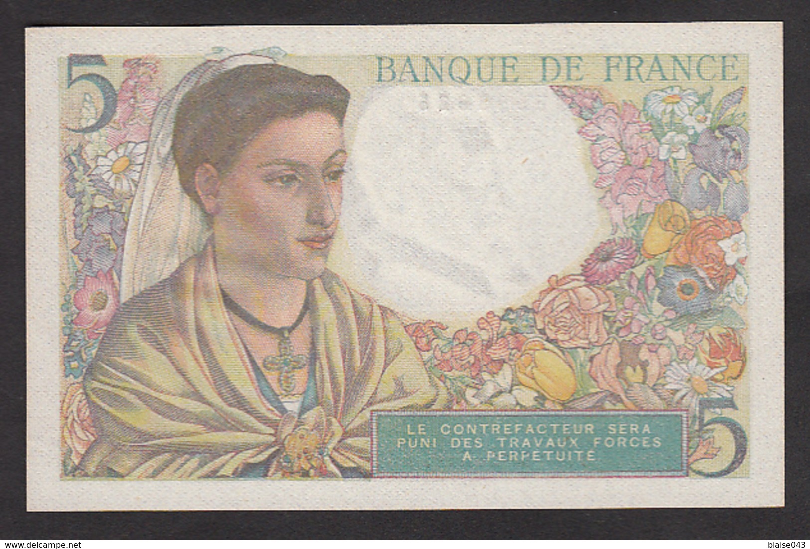 5 Francs Berger - Fay: 5/7a Du 30-10-1947 En Neuf - Voir Descriptif - 5 F 1943-1947 ''Berger''