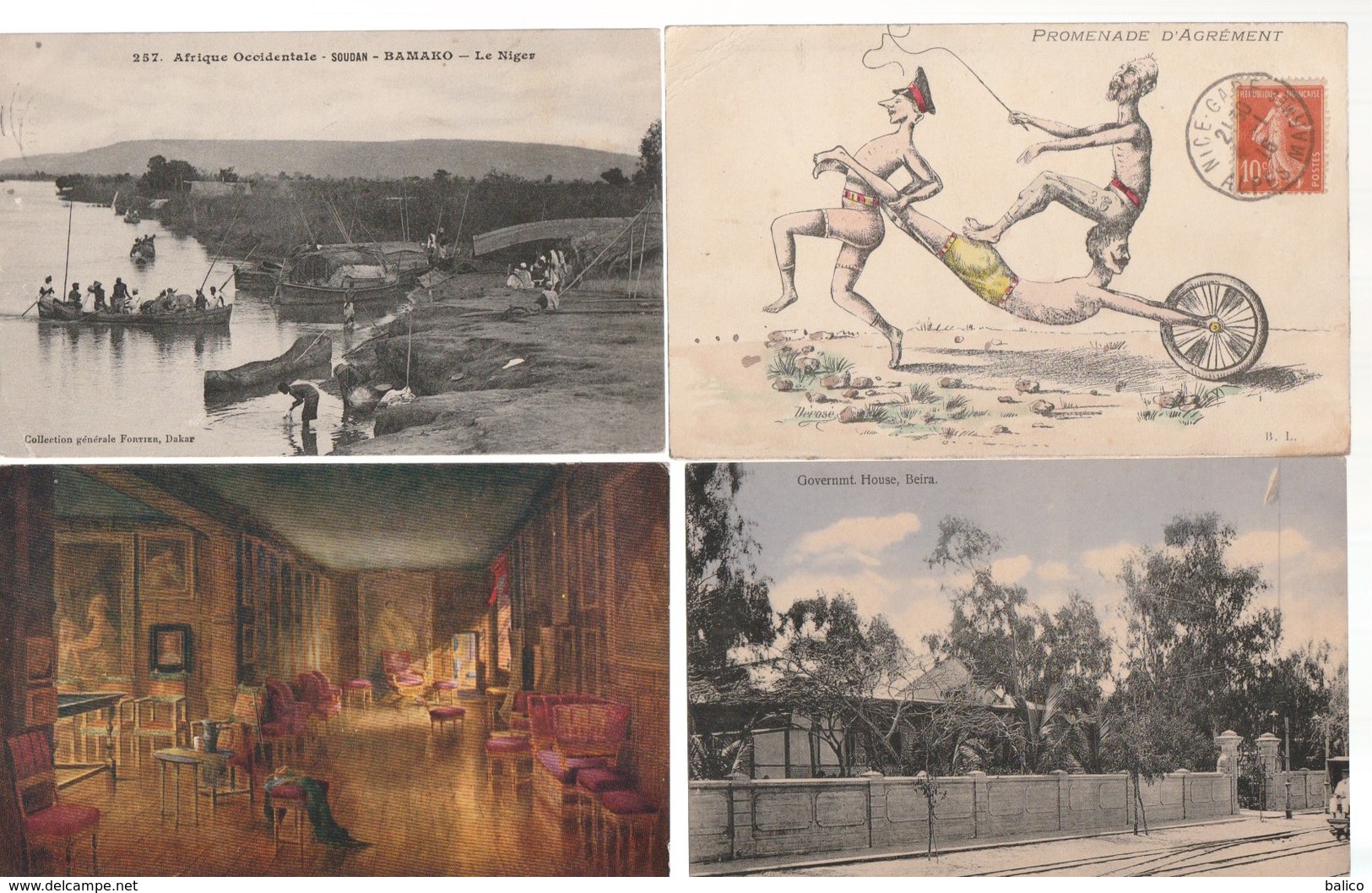 Lot de 100 cartes postales anciennes diverses variées - très très bon pour un revendeur réf, 234