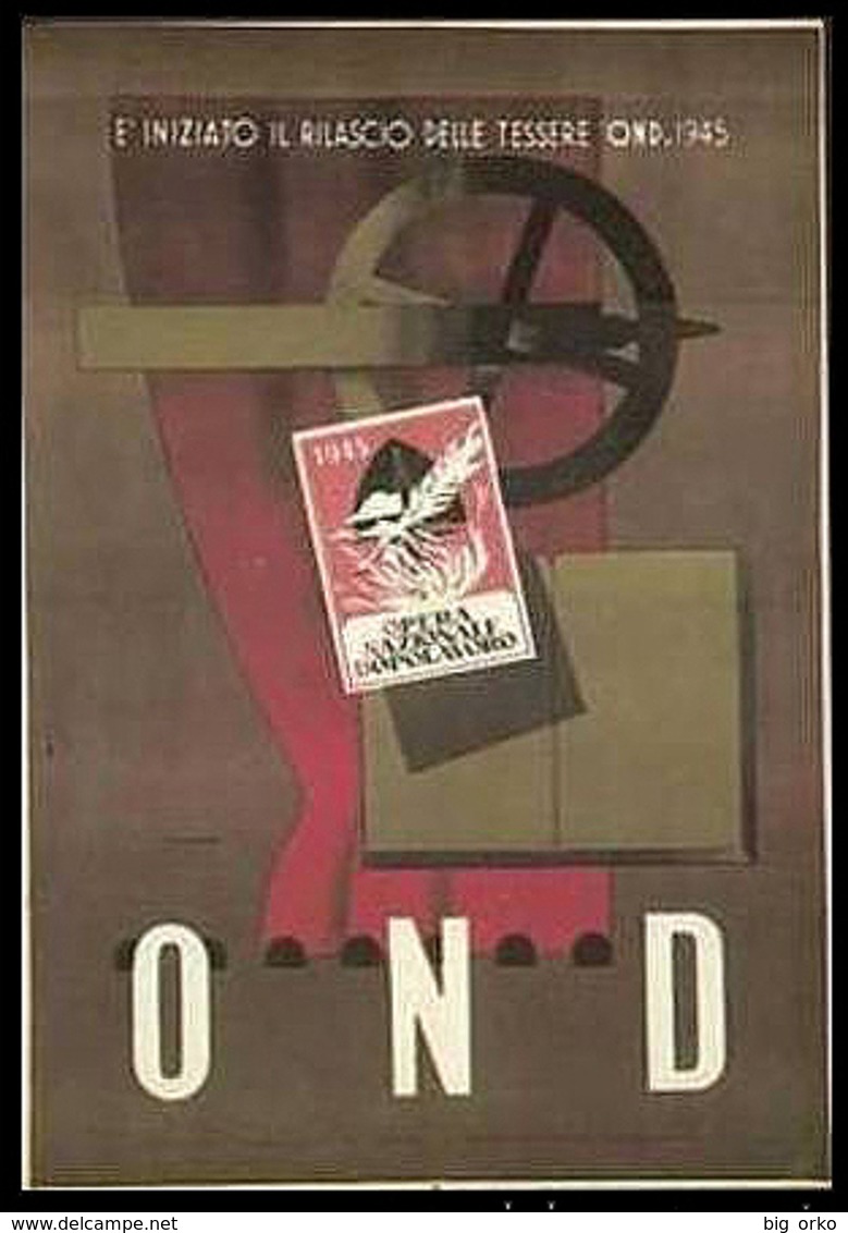 R.S.I. - Opera Nazionale Dopolavoro 1945  (Editore LO VECCHIO) - Storia