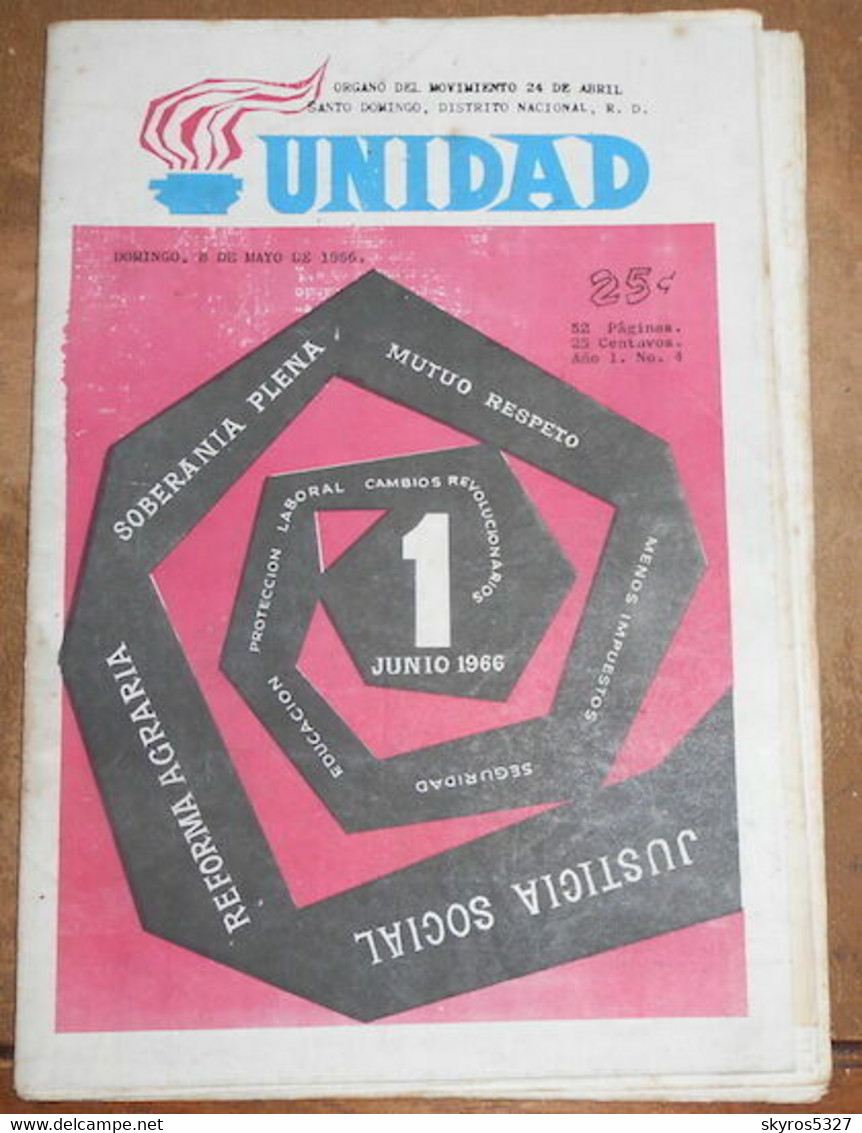 Unidad - Organo De Movimiento 24 De Abril - [1] Tot 1980