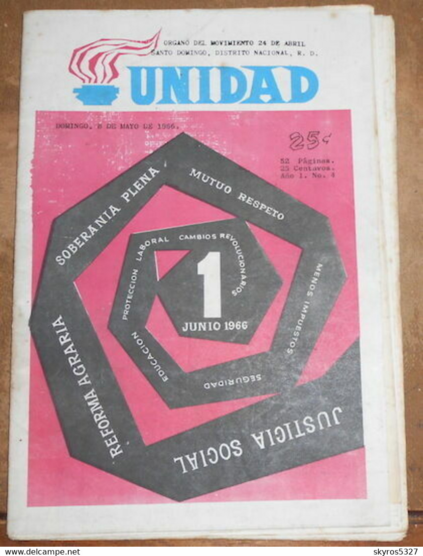 Unidad - Organo De Movimiento 24 De Abril - [1] Hasta 1980