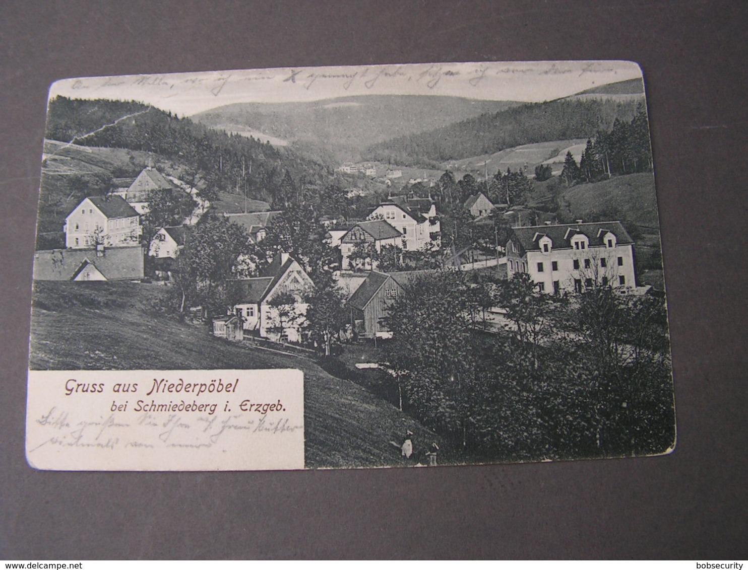 Niederpöbel, Schmiedeberg Erzgebirge 1907 - Dippoldiswalde