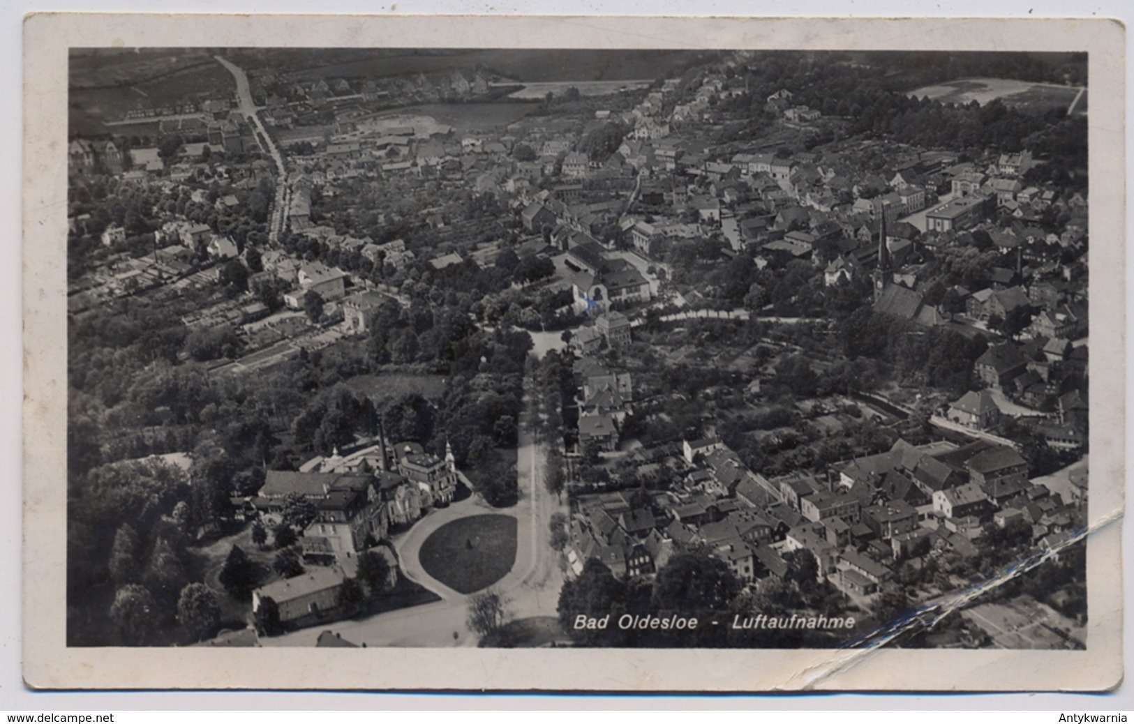 Bad Oldesloe Luftaaufnahme  Luftbild  1940y.   E373 - Bad Oldesloe