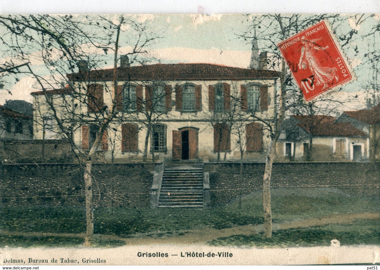 82 - Grisolles : L' Hôtel De Ville - Grisolles