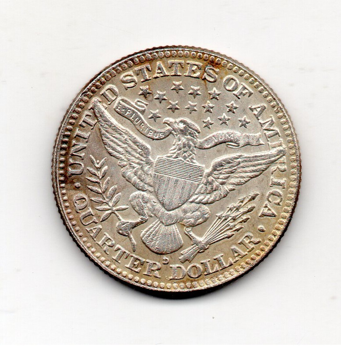 USA : 1/4 Dollar 1908 - 1892-1916: Barber