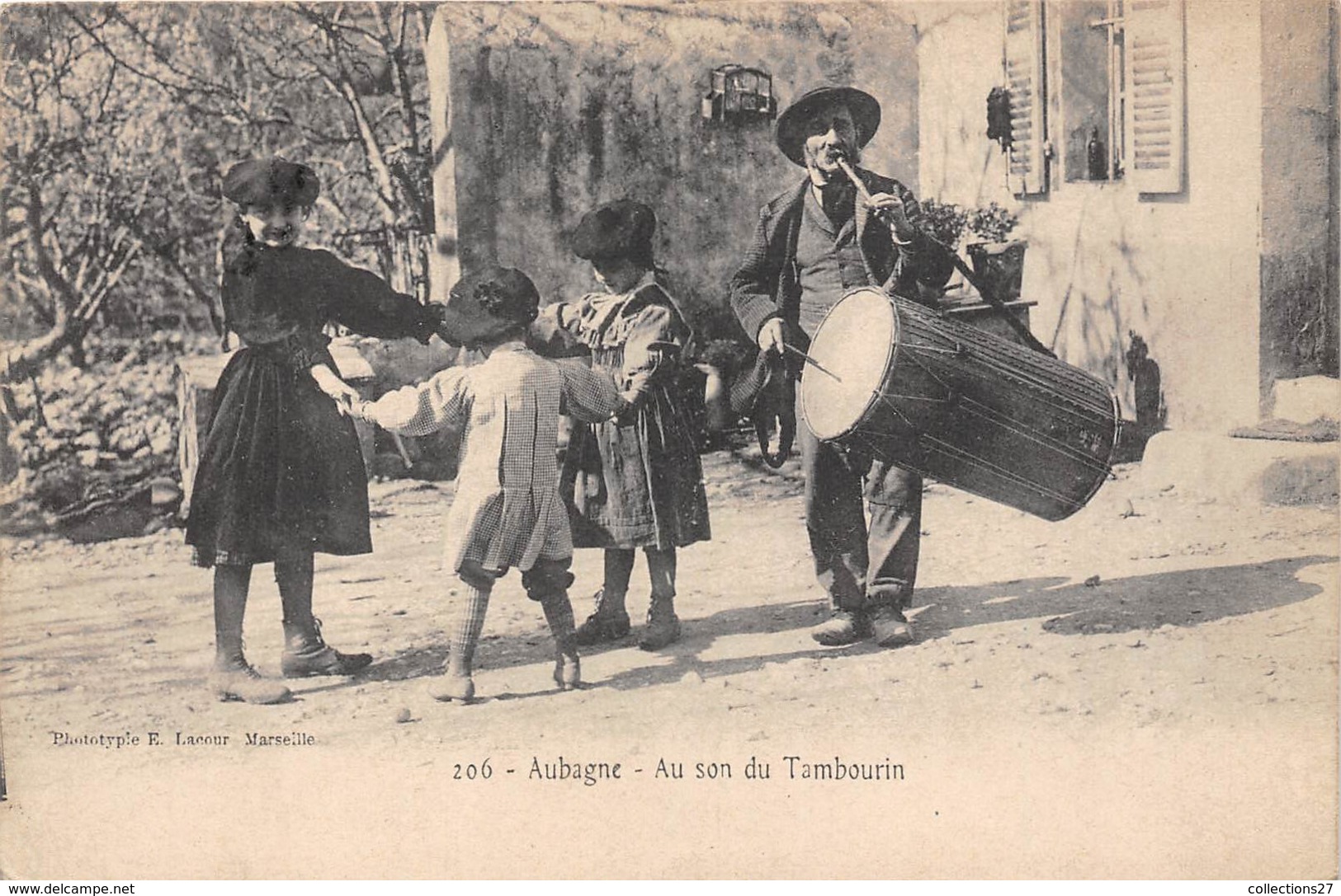 13-AUBAGNES- AU SON DU TAMBOURIN - Aubagne