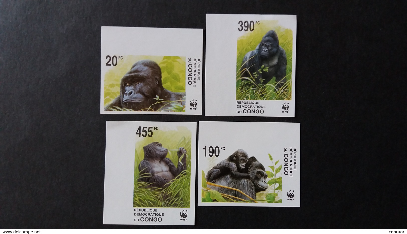 BUZIN - République Démocratique Du Congo  : Timbres Numéro 2110/13 état Non Dentelé - Neufs