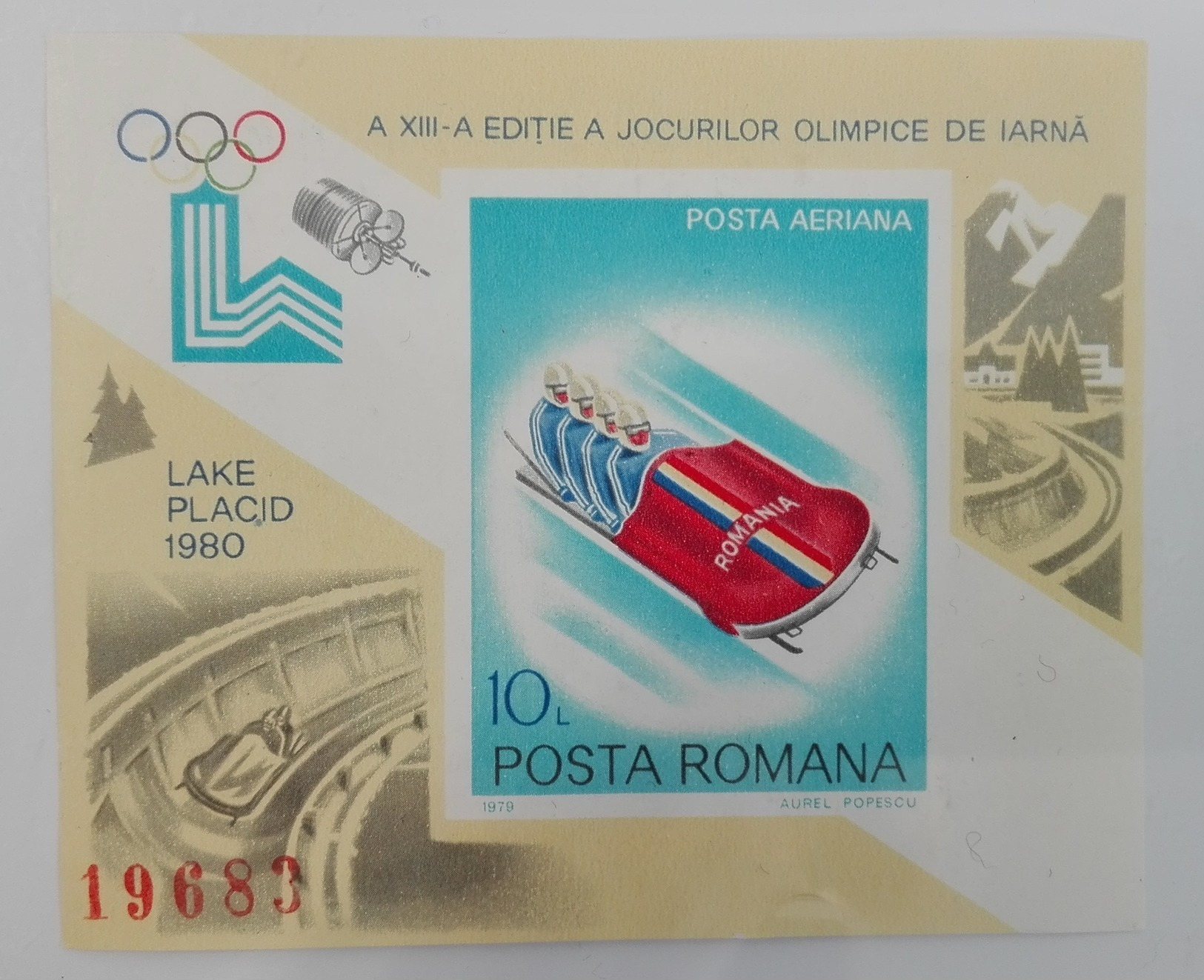 Romania 1979**  Bl. 165. Olympic Games. MNH  [2;26] - Andere & Zonder Classificatie