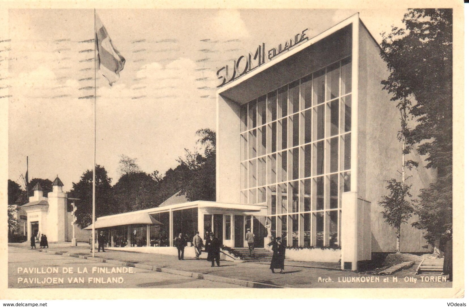 Bruxelles - CPA - Brussel - Exposition 1935 - Pavillon De La Finlande - Wereldtentoonstellingen